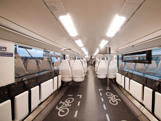 Desiro HC Fahrradabteil