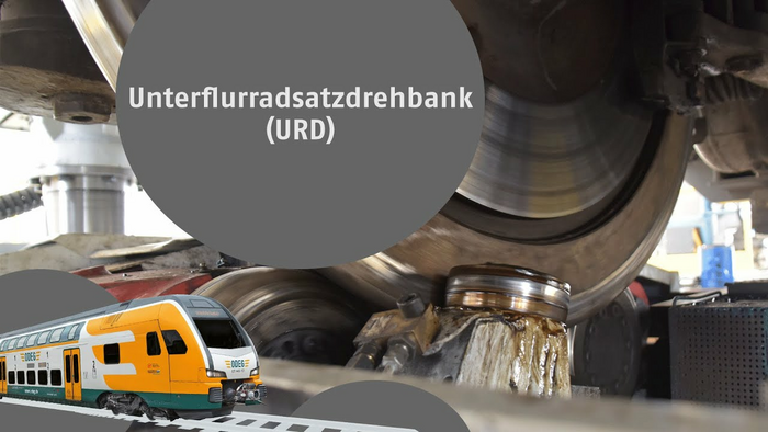 Unterflurradsatzdrehbank (URD)